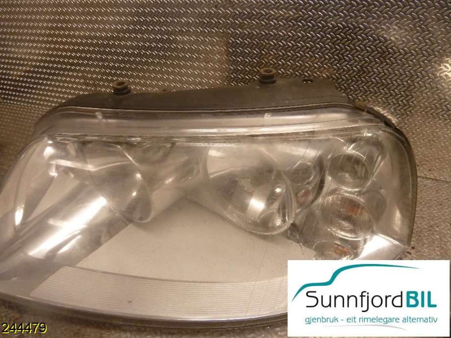 Frontlykt venstre halogen til VW Sharan 2000-2010 (Type I, Fase 2)  (VOLKSWAGEN|7M3941015AA|7M3 941 015 AD|7M3 941 015 AH)