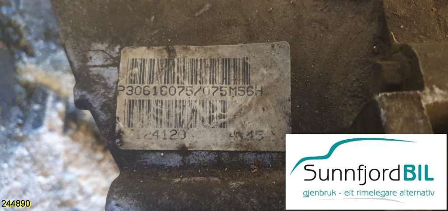 Kardang klokke bak til Mitsubishi Outlander 2007-2010 (Type II, Fase 1)  (MITSUBISHI|T02GS09570412|)