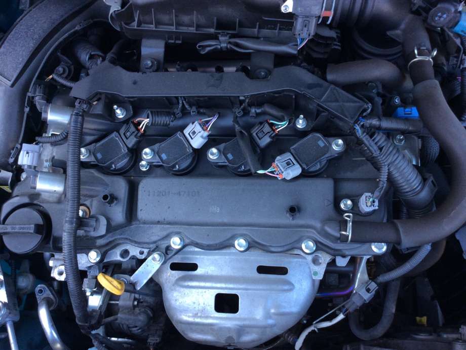 Motor bensin til Toyota Yaris, 2012-2014 (Type III, Fase 1)  (TOYOTA|1900047180;1NR-FE)