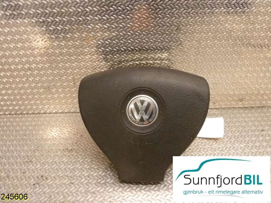 Airbag rattpute til VW Touran 2007-2010 (Type I, Fase 2)  (VOLKSWAGEN|5N0880201C|)
