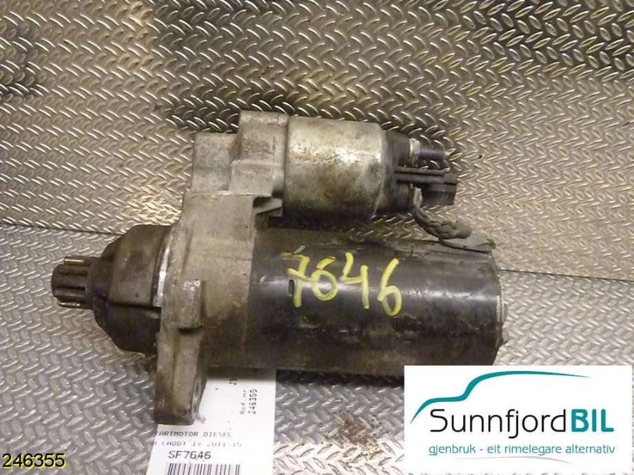Starter diesel til VW Caddy 2010-2015 (Type III, Fase 2)  (VOLKSWAGEN|02M 911 024 P|)
