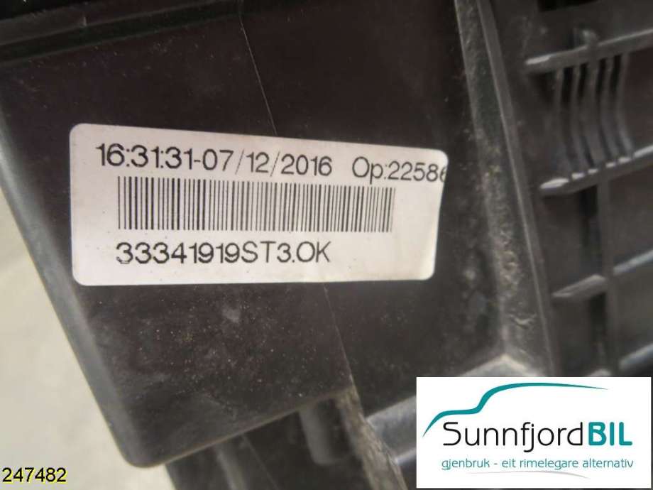 Sikringsboks til Citroën C4, Picasso 2013-2018 (Type II)  (CITROEN|33341919STS3|)