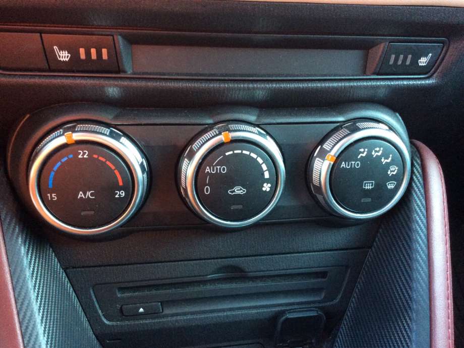 Varmeapparat betjening til Mazda CX-3, 2015-2022  (MAZDA|)