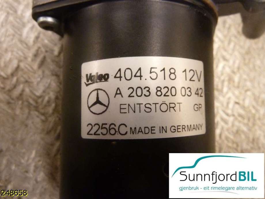 Viskermotor frontrute til Mercedes C-Klasse 2004-2007 (Fase 2) (W203) (W203) (MERCEDES|A2038200342|)