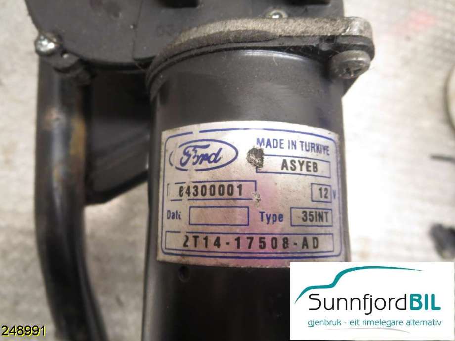 Viskermotor frontrute til Ford Transit Connect 2003-2009 (Type I, Fase 1) (2T1417508|)
