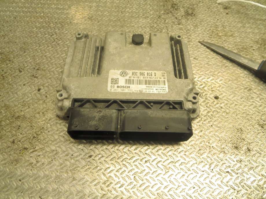 Styreenhet motor til Škoda Octavia, 2009-2013 (Type II, Fase 2)  (SKODA|03C 906 016 D)