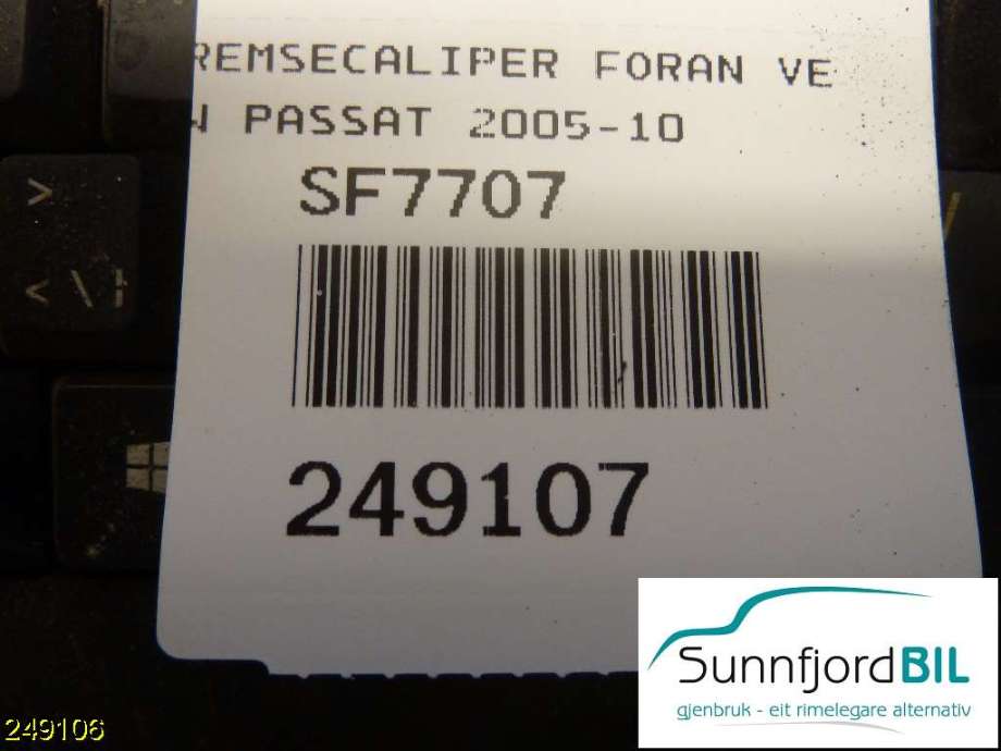 Hjulspindel venstre foran til VW Passat 2005-2010 (B6) (B6) (VOLKSWAGEN|)