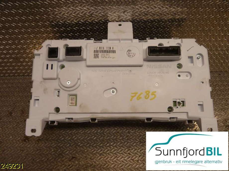 Instrumentpanel til Nissan Leaf 2018-->> (Type II)  (NISSAN|248105SH1C|)