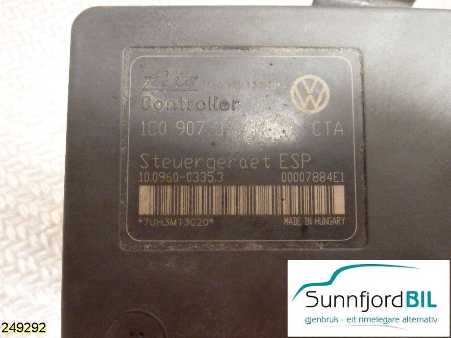 ABS sentral til VW Golf IV 1998-2003  (VOLKSWAGEN|1C0907379M|)