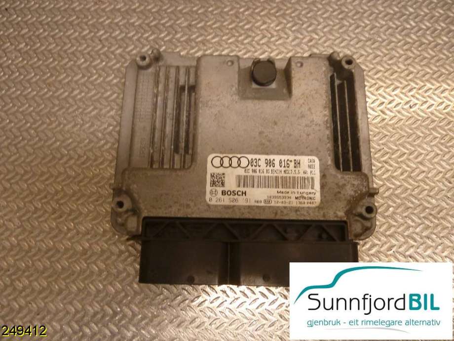 Styreenhet motor til Audi A1, 2010-2014 (Type I, Fase 1)  (AUDI|03C 906 016 BH)