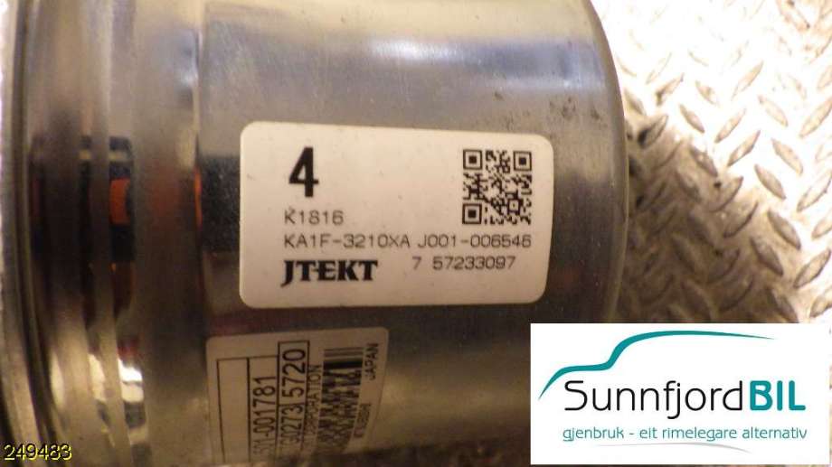 Rattaksel elektrisk servo til Mazda CX-5 2012-2017 (Type I) (MAZDA|KA1F3210XA|)