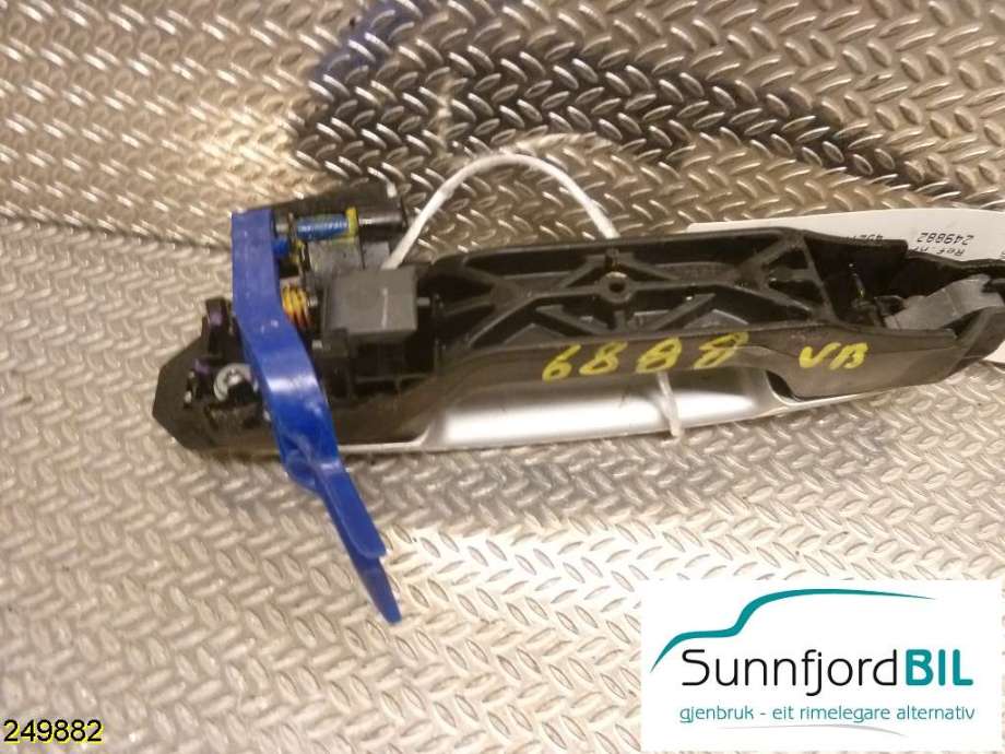Dørhåndtak utv venstre bak til Toyota Yaris 2006-2009 (Type II, Fase 1) (TOYOTA|)