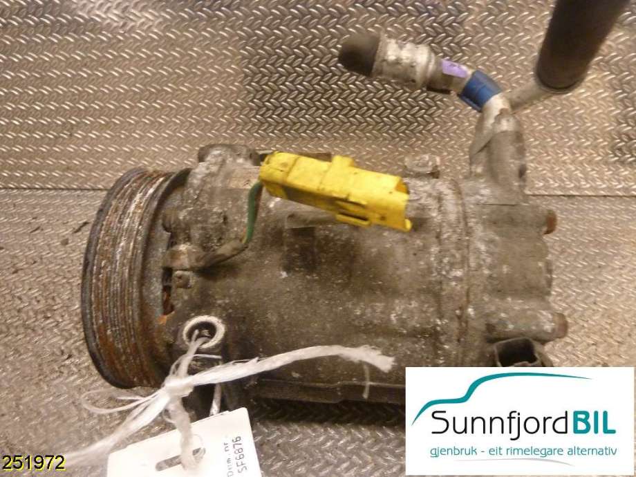 Aircondition kompressor til Peugeot 307 2005-2008 (Fase 2) (PEUGEOT|9825868180|6453ZA|)