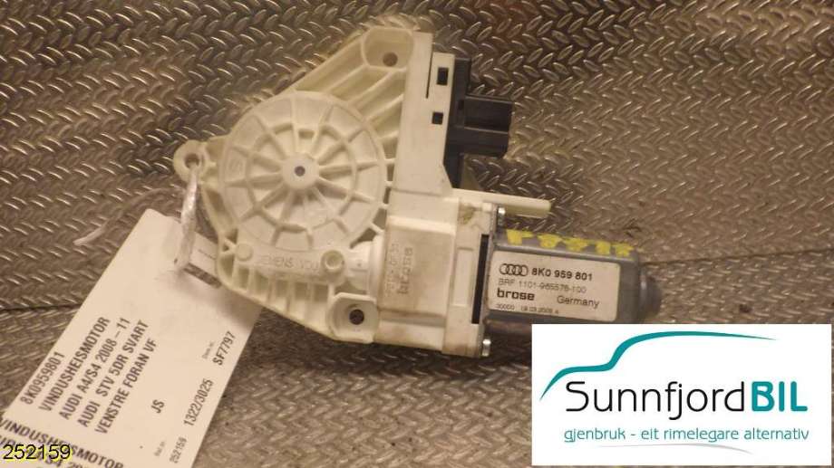 Ruteheis venstre foran til Audi A4 2007-2014 (Type IV) (B8) (B8) (AUDI|8K0959801|)