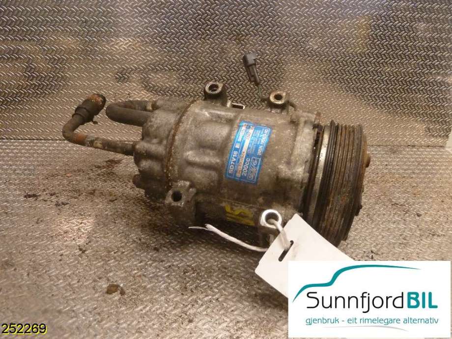 Aircondition kompressor til Volvo S40, 2004-2007 (Type II, Fase 1)  (VOLVO|36000989)