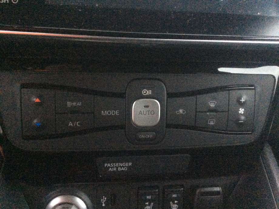Varmeapparat betjening til Nissan Leaf, 2018-->> (Type II)  (NISSAN|275005SE05)