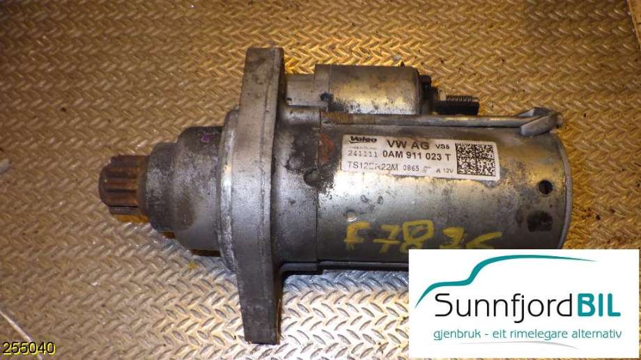 Starter til VW Golf VI 2008-2012  (VOLKSWAGEN|0AM911023T|)