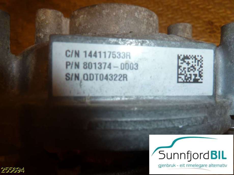 Turbo til Renault Clio, 2012-2016 (Type IV, Fase 1)  (RENAULT|144117533R)