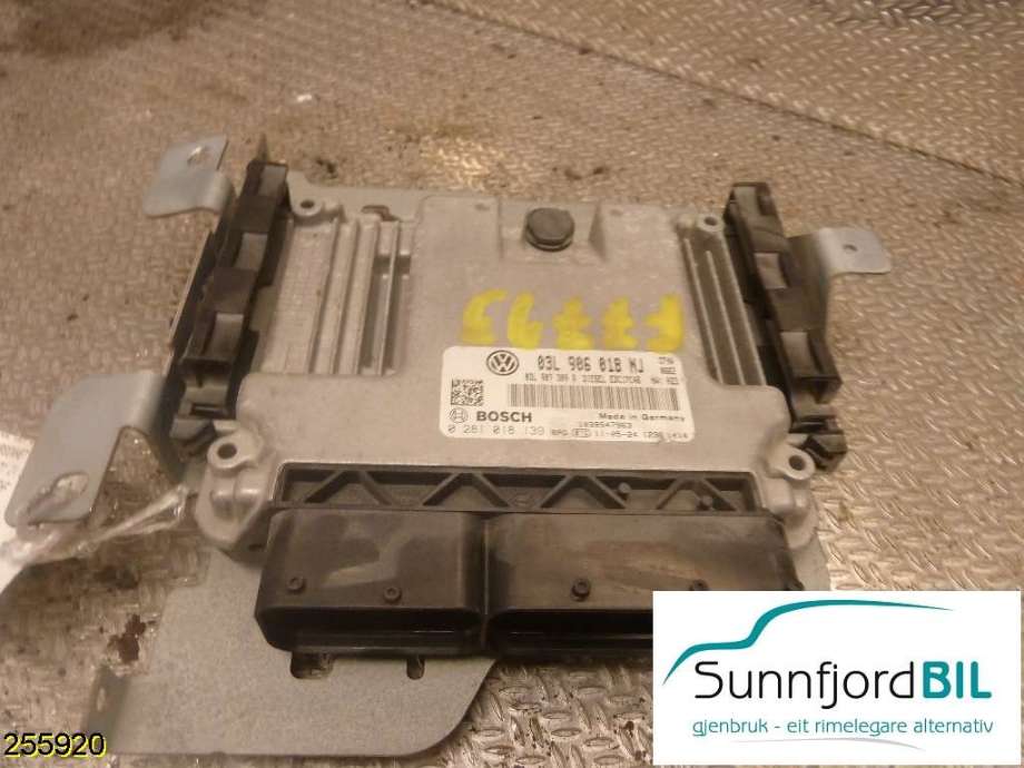 Styreenhet motor til VW Caddy 2010-2015 (Type III, Fase 2)  (VOLKSWAGEN|03L 907 309 R|03L906018NJ|)