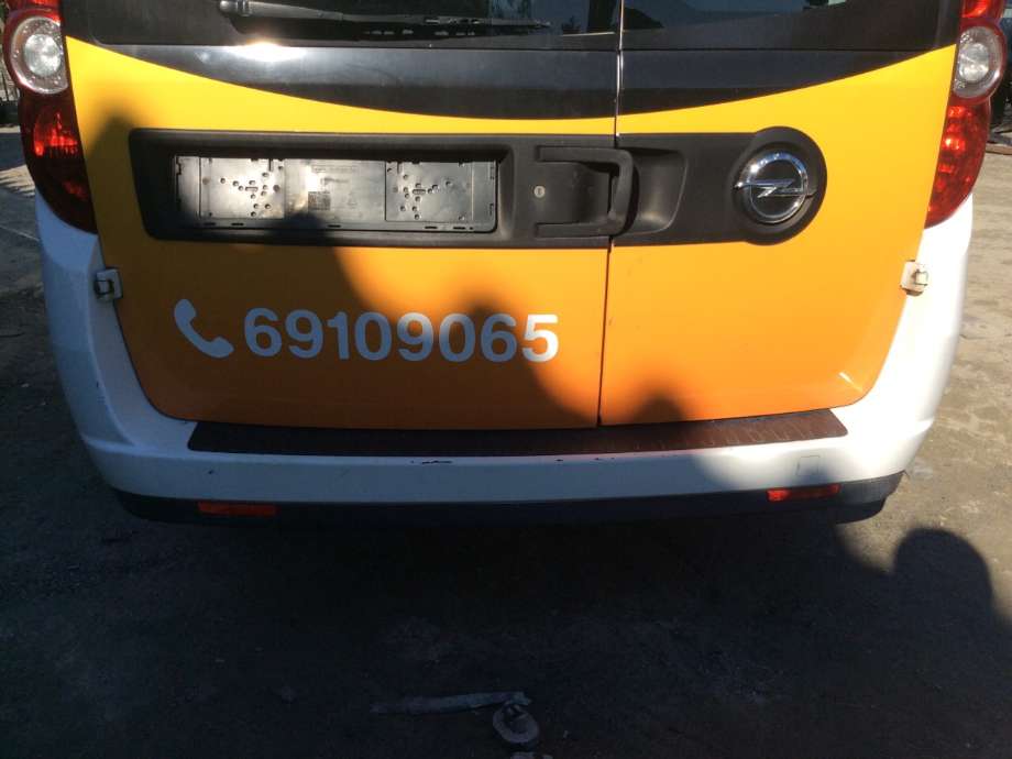 Støtfanger bak til Opel Combo C, 2002-2011  (OPEL|95513294)