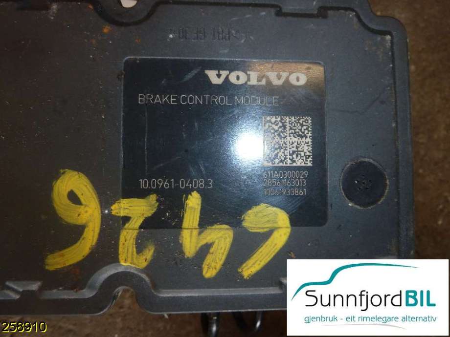 ABS sentral til Volvo V50 2007-2012 (Fase 2)  (VOLVO|P31317378|)