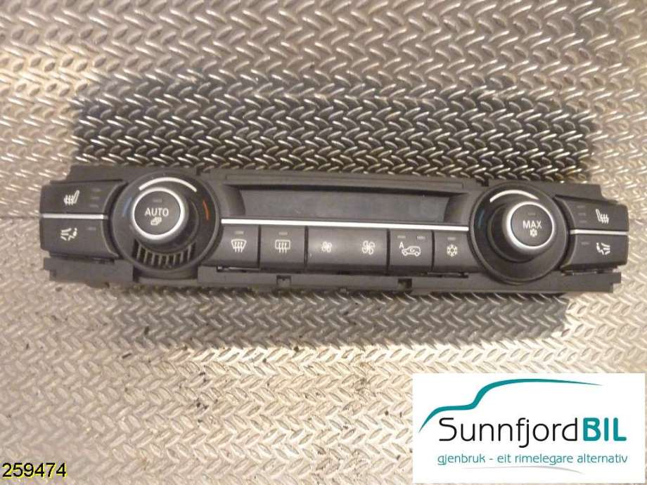 Varmeapparat betjening til BMW X5 2007-2013 (E70) (E70) (BMW|923433502|)