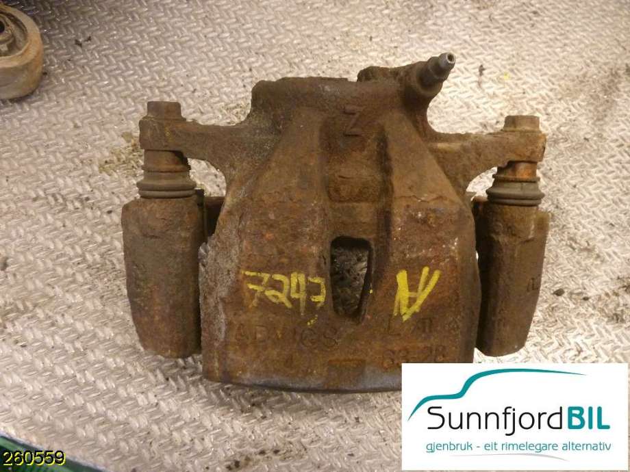 Bremsecaliper venstre foran til Toyota RAV4, 2006-2009 (Type III, Fase 1)  (TOYOTA|)