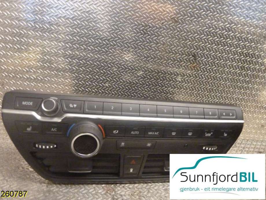 Varmeapparat betjening til BMW i3 2013-2022  (BMW|5HB01123007|)