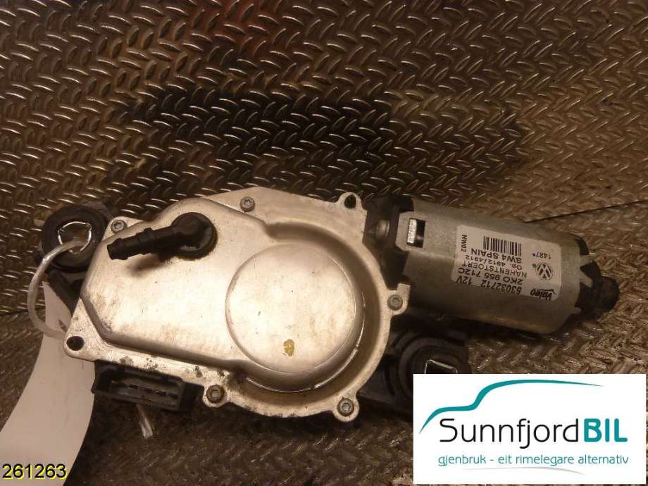 Viskermotor bakrute til VW Caddy 2010-2015 (Type III, Fase 2) (VOLKSWAGEN|2K0955712C|53032712|)