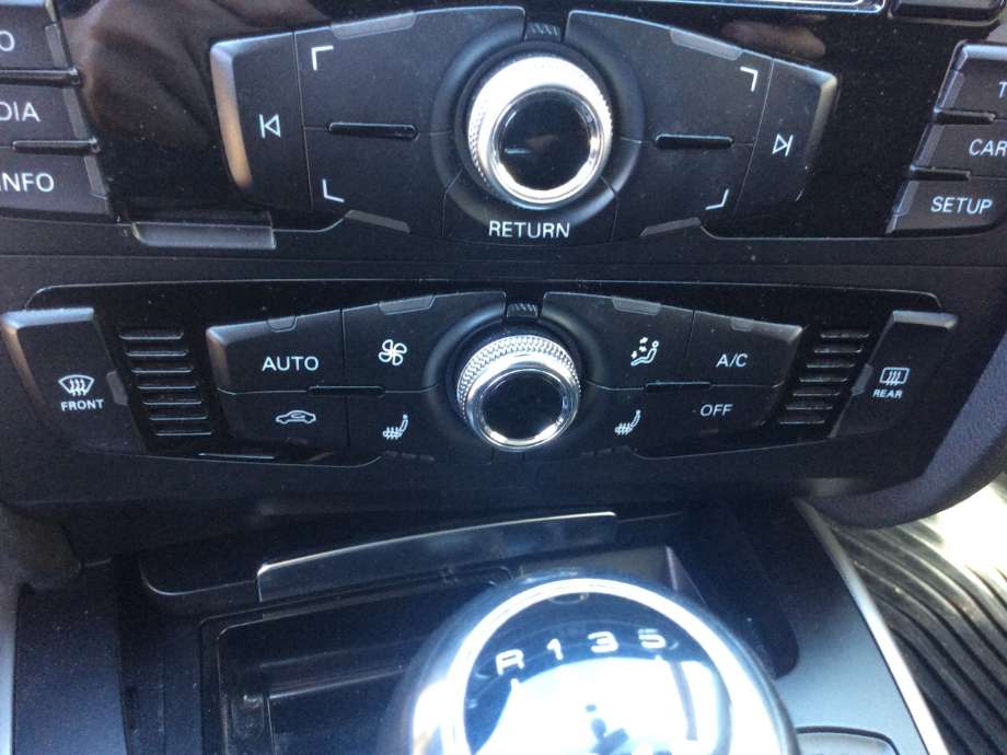Varmeapparat betjening til Audi A4, 2007-2014 (Type IV) (B8) (B8) (AUDI|8K1820043AT)