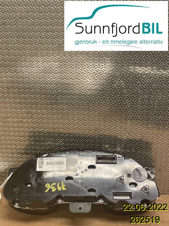 Instrumentpanel til Audi A4 2007-2014 (Type IV) (B8) (B8) (AUDI|8K0920901K|)