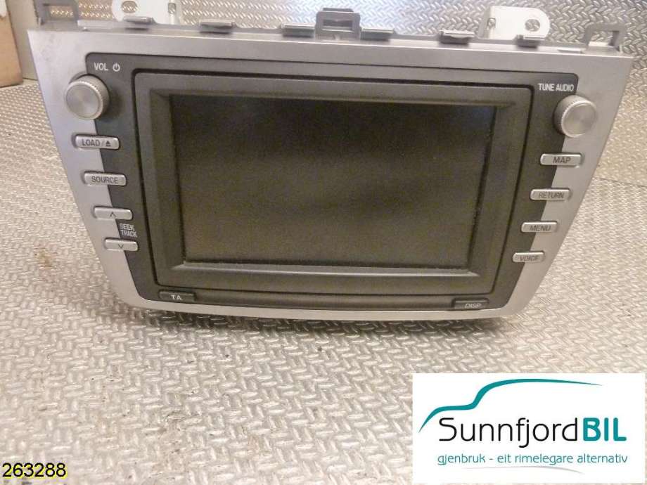 Bilstereo navigasjon til Mazda 6, 2008-2010 (Type II, Fase 1)  (MAZDA|GS1E66DV0B)