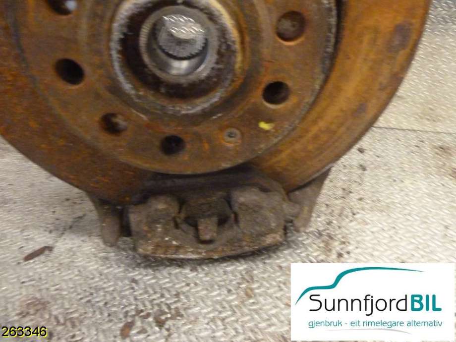 Bremsecaliper venstre foran til Škoda Octavia 2005-2008 (Type II, Fase 1)  (SKODA|1K0 615 123 D|)