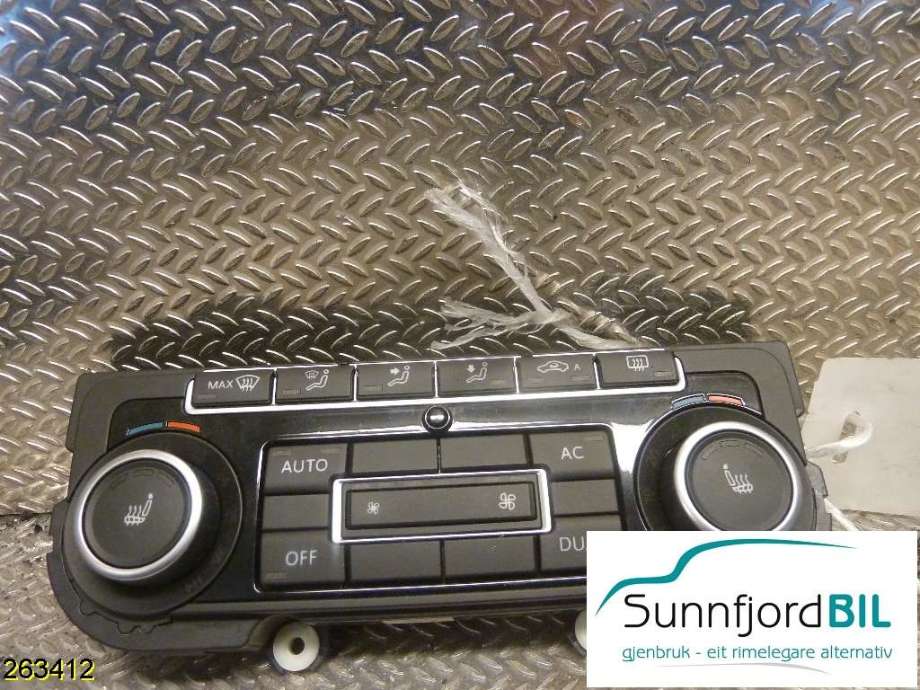 Varmeapparat betjening til VW Golf VI, 2008-2012  (VOLKSWAGEN|5K0907044ES)