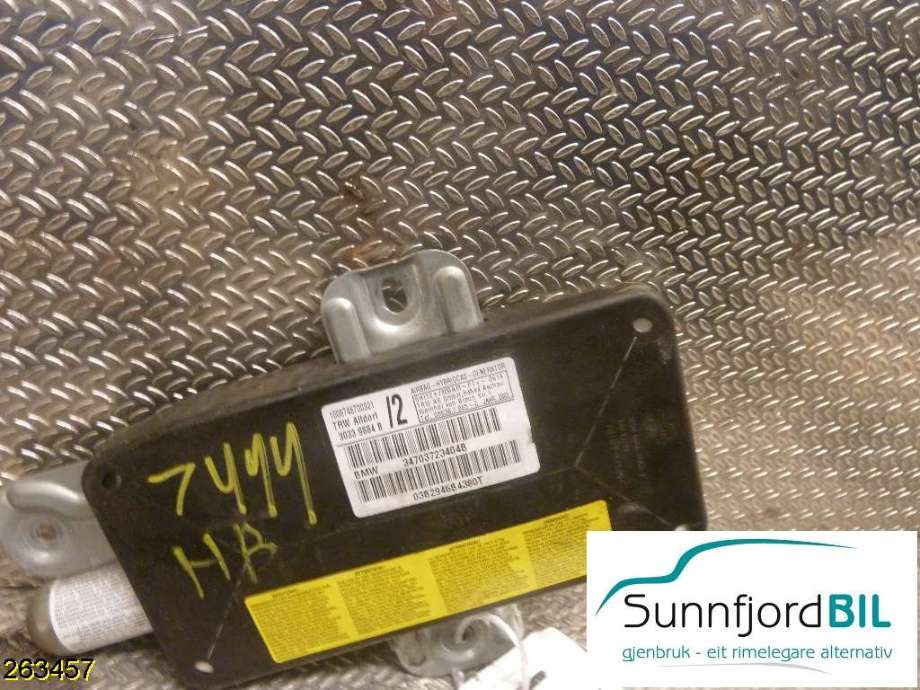 Airbag sidepute høyre til BMW X5 2000-2006 (E53) (E53) (BMW|34703723404B|)