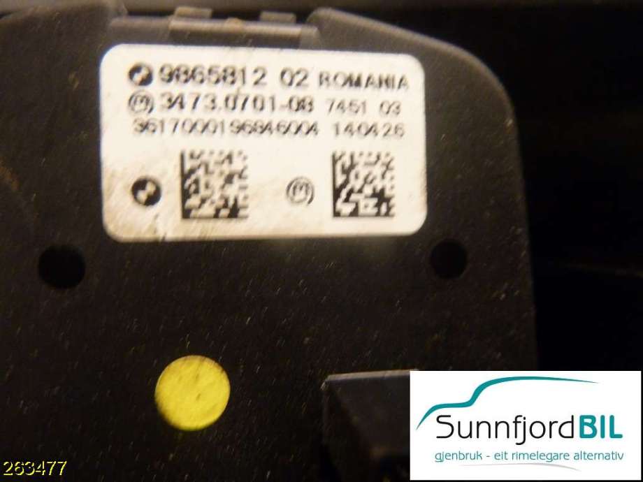 Bryter lys til BMW i3 2013-2022  (|9865812)