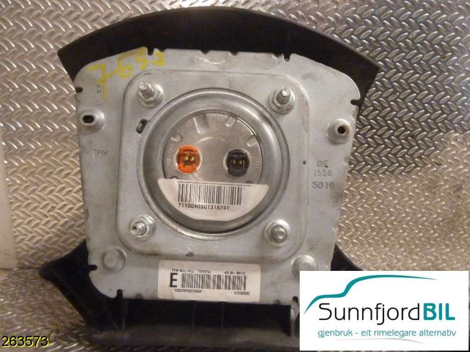 Airbag rattpute til Toyota Avensis 2003-2008 (Type II)  (TOYOTA|4513005112B0|4513005112|)