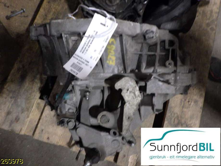 Girkasse manuell 6-trinn til Nissan Qashqai, 2007-2010 (Type I, Fase 1)  (NISSAN|32010JD500)