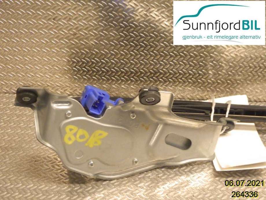 Viskermotor bakrute til Mitsubishi Outlander 2012-2015 (Type III, Fase 1)  (MITSUBISHI|)