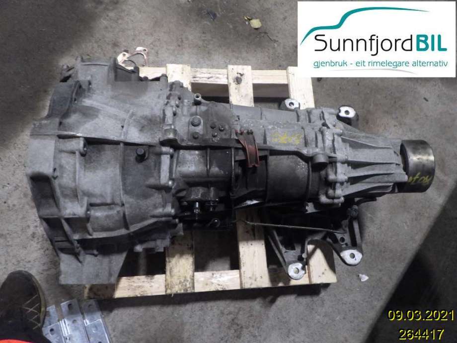 Girkasse manuell 6-trinn til Audi A5 2007-2016 (Type I)  (AUDI|0B2300027L|0B2300027LX|LLR)