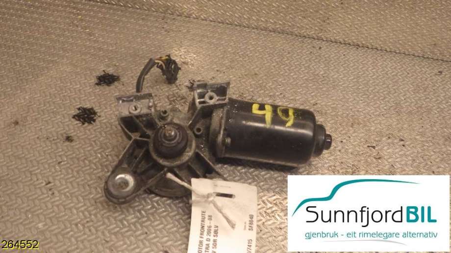 Viskermotor frontrute til Opel Vectra C, 2005-2008 (Type II)  (OPEL|)