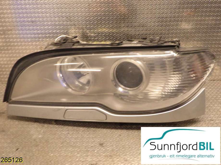 Frontlykt venstre halogen til BMW 3-Serie 1998-2005 (E46) (E46) (BMW|63 12 6 935 733|0301209287|)
