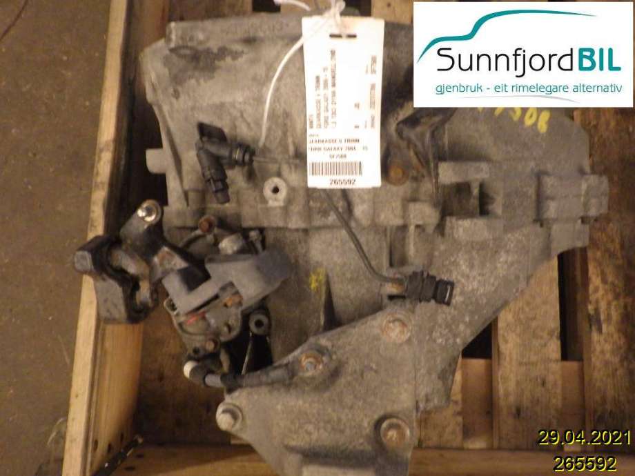 Girkasse manuell 6-trinn til Ford Galaxy 2007-2010 (Type III, Fase 1) (FORD|1506591;1674061|7G9R7002XD;MMT6|)