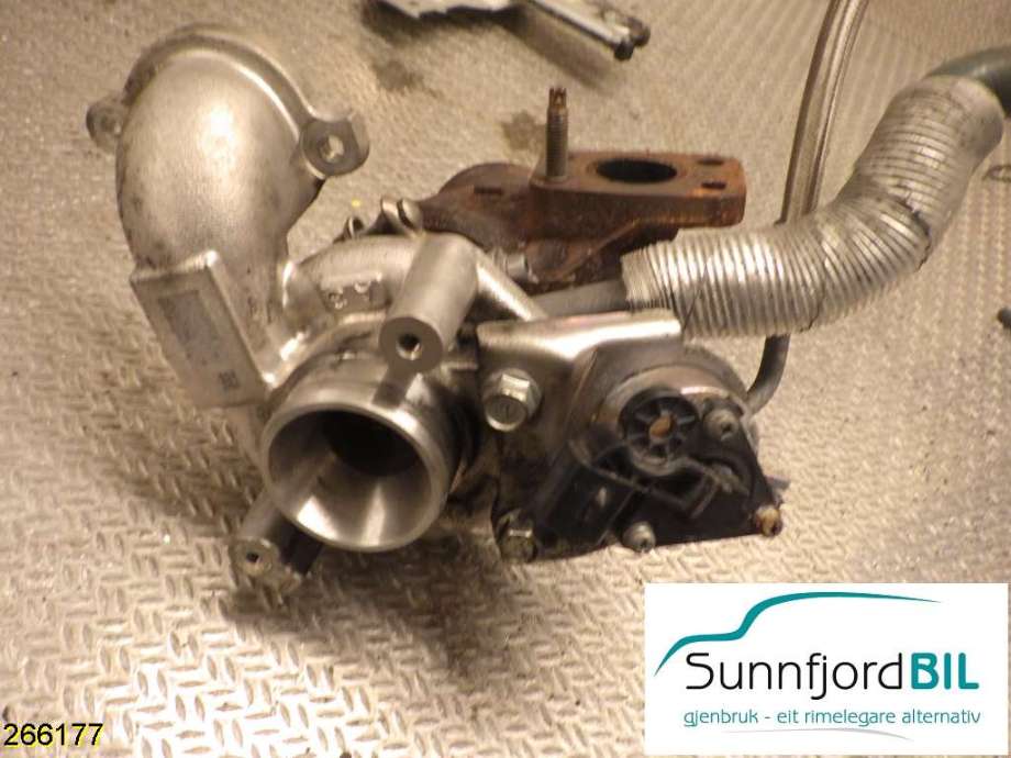 Turbo til Peugeot Partner 2008-2015 (Type II, Fase 1)  (PEUGEOT|0375 Q9||9673283680)