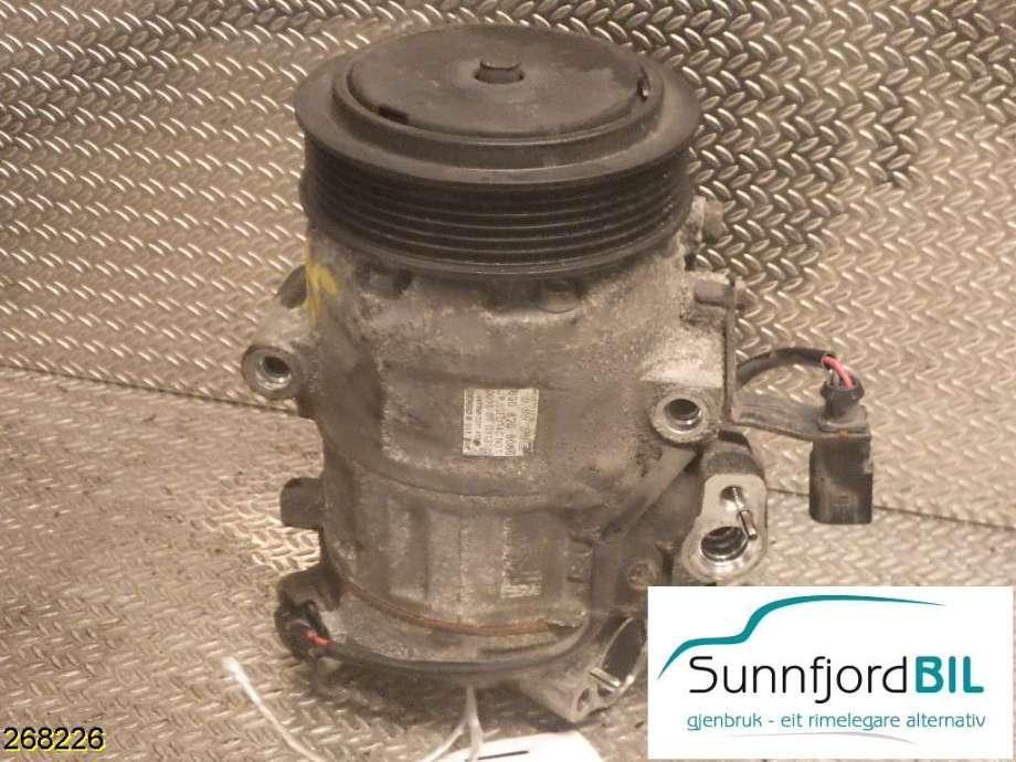 Aircondition kompressor til Škoda Fabia, 2010-2014 (Type II, Fase 2)  (SKODA|6Q0820808G)
