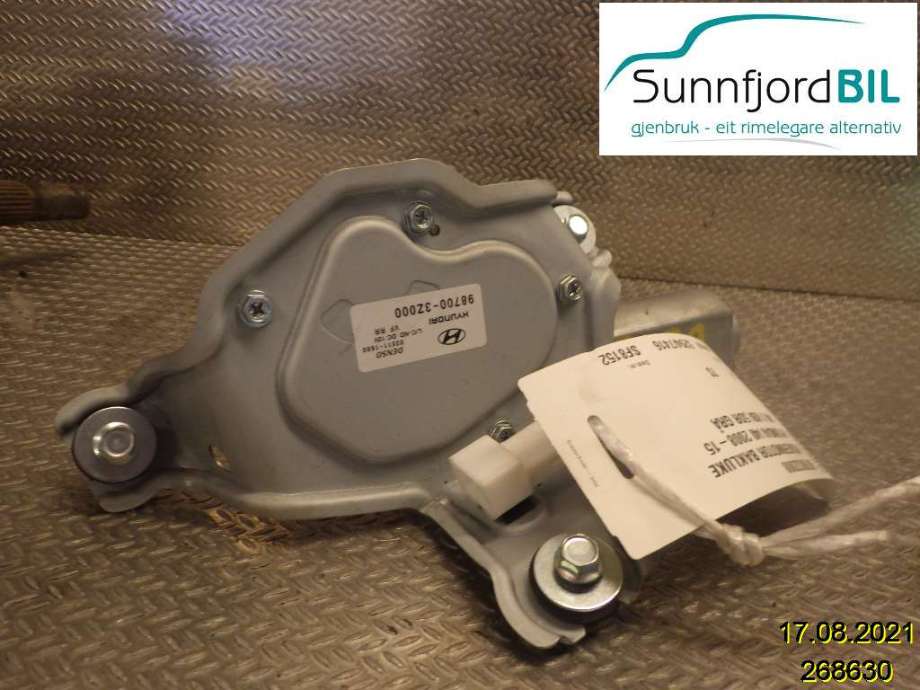 Viskermotor bakrute til Hyundai i40 2012-2017  (HYUNDAI|987003Z000|)