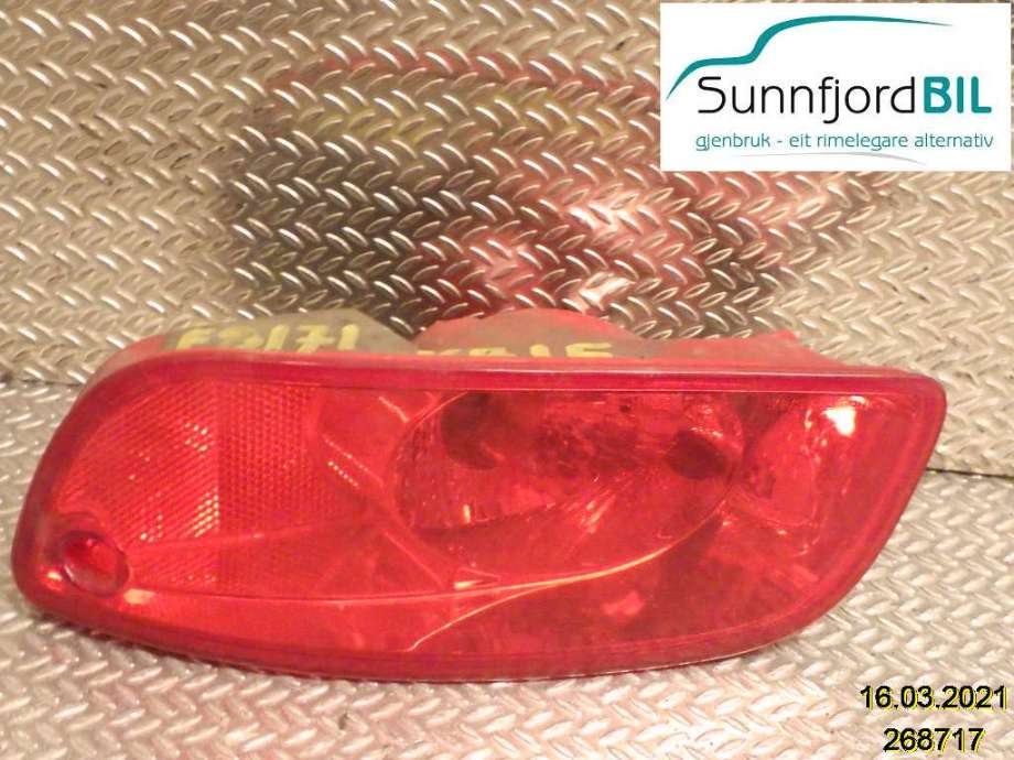 Baklykt fra støtfanger til Hyundai Santa Fe 2006-2009 (Type II, Fase 1) (HYUNDAI|)