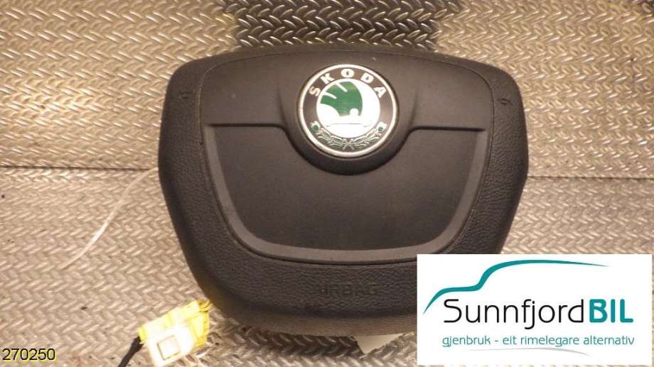 Airbag rattpute til Škoda Fabia, 2010-2014 (Type II, Fase 2)  (SKODA|5J0880201J)