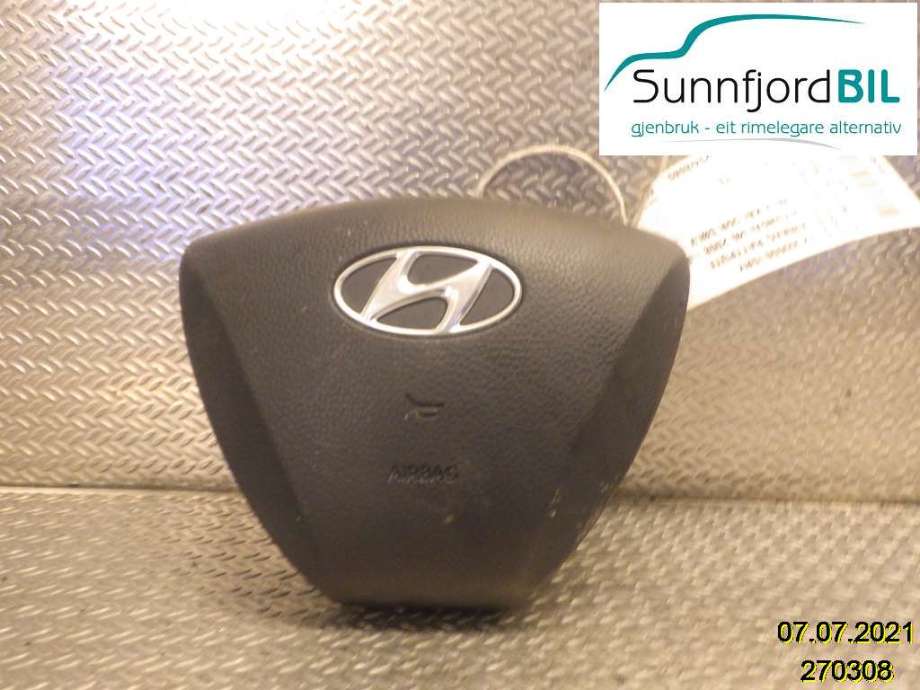 Airbag rattpute til Hyundai i40, 2012-2017  (HYUNDAI|3Z56900010RY)