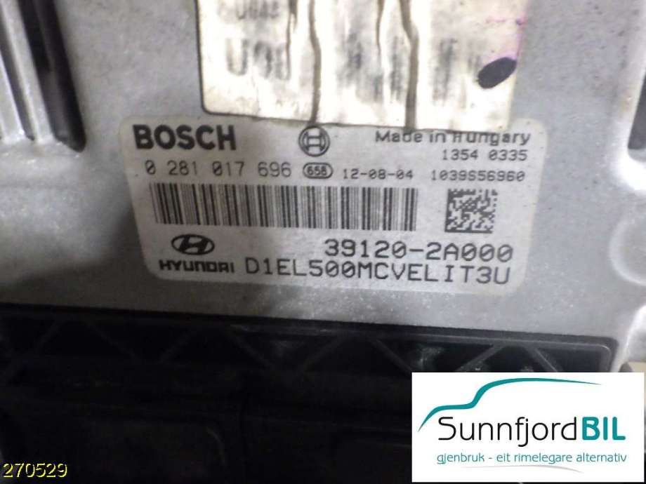 Styreenhet motor til Hyundai Ix35, 2010-2015  (HYUNDAI|391202A000)